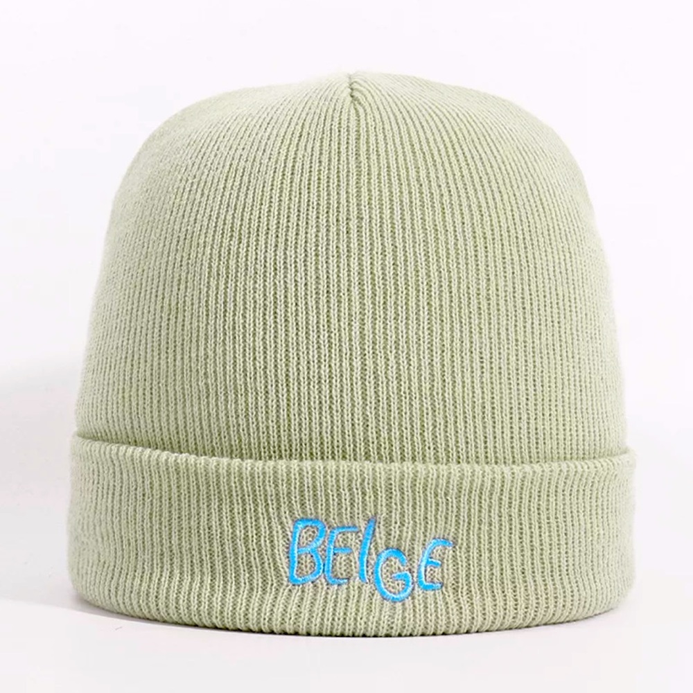 Pink summer beanie hat